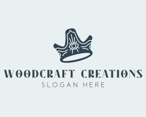 Mystical Crown Eye logo design