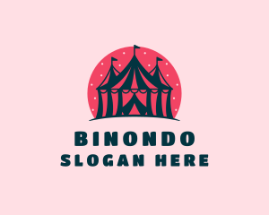 Fun Circus Tent  Logo