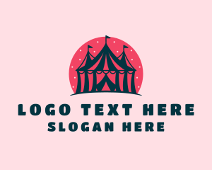 Fun Circus Tent  Logo