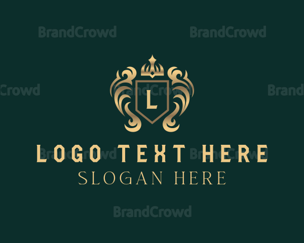 Luxury Shield Monarchy Logo