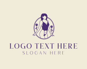 Fashion - Sexy Woman Lingerie logo design