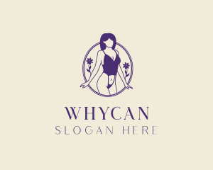 Sexy Woman Lingerie Logo