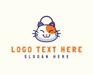 Online - Cat Fashion Bag logo design