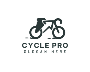 Cycling - Delivery Bike Arrow logo design