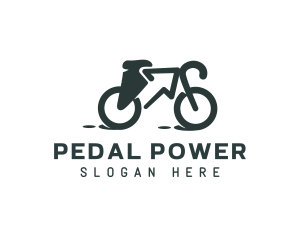 Cycling - Delivery Bike Arrow logo design
