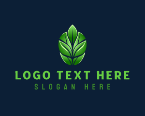 Nature - Organic Nature Leaf logo design