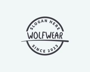 Crafting - Hipster Workshop Apparel logo design