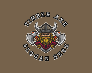 Viking Axe Gaming logo design