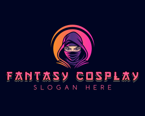 Cosplay - Assassin Ninja Warrior logo design