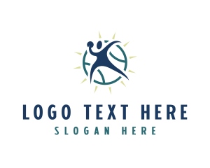 Little League - Sport Player Athlete logo design