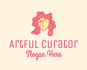 Woman Beauty Cosmetics logo design