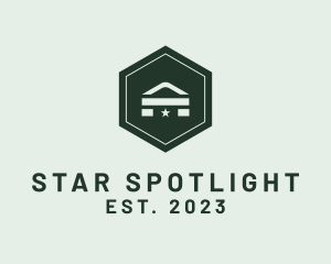 Star Warehouse Building logo design