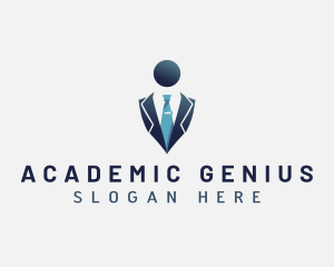 Professor - Human Resource Recruitment logo design