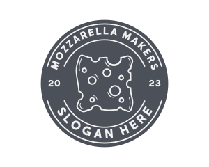 Mozzarella - Cheese Food Diner logo design