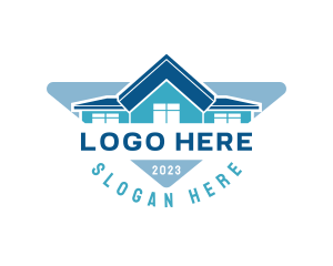 Construction - House Roofing Contractor logo design