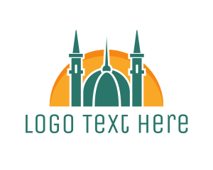 Orient - Islamic Mosque Religion logo design