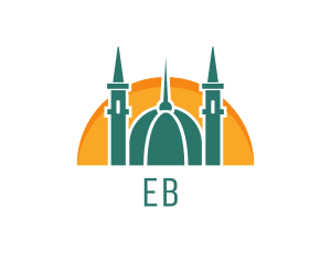 Islamic Mosque Religion logo design