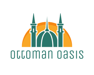 Ottoman - Islamic Mosque Religion logo design