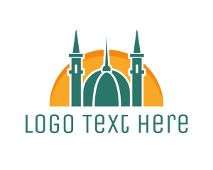 Islamic Mosque Religion Logo