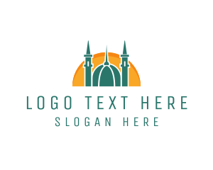 Islamic Mosque Religion logo design