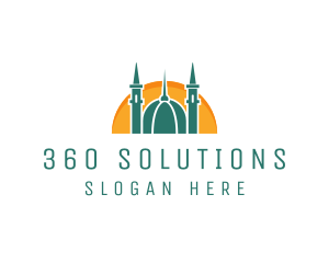 Islamic Mosque Religion logo design