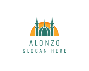 Islamic Mosque Religion logo design