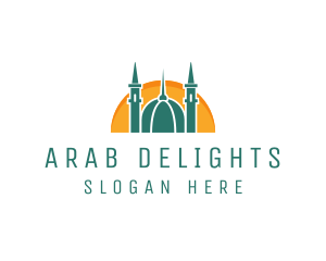 Arab - Islamic Mosque Religion logo design