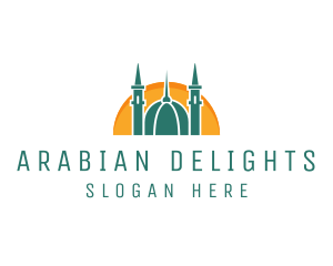 Arabic - Islamic Mosque Religion logo design