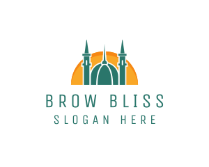 Islamic Mosque Religion logo design