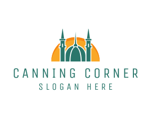 Islamic Mosque Religion logo design