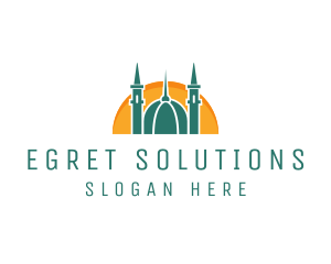 Islamic Mosque Religion logo design