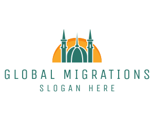 Islamic Mosque Religion logo design