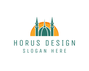 Islamic Mosque Religion logo design