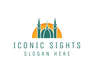 Islamic Mosque Religion logo design