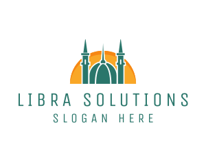 Islamic Mosque Religion logo design