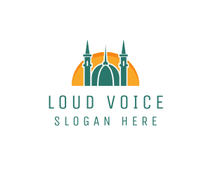 Islamic Mosque Religion logo design