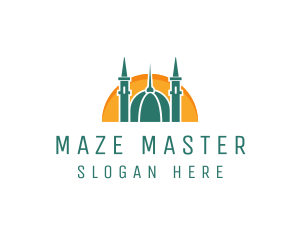 Islamic Mosque Religion logo design