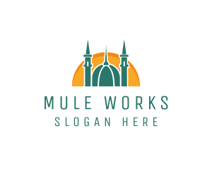 Islamic Mosque Religion logo design