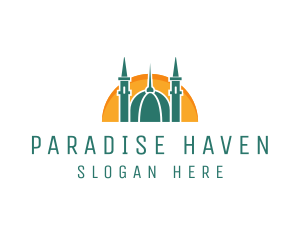 Islamic Mosque Religion logo design