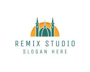 Islamic Mosque Religion logo design