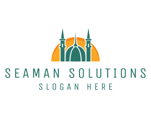 Islamic Mosque Religion logo design