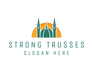 Islamic Mosque Religion logo design