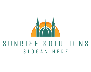 Islamic Mosque Religion logo design