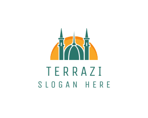 Islamic Mosque Religion logo design