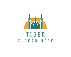 Islamic Mosque Religion logo design