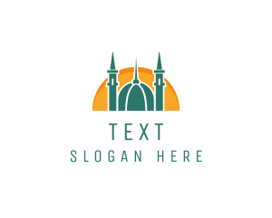 Islamic Mosque Religion logo design