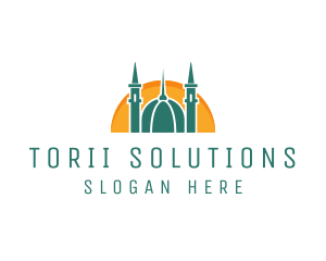 Islamic Mosque Religion logo design