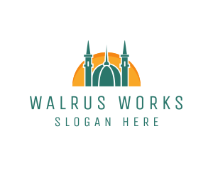 Islamic Mosque Religion logo design