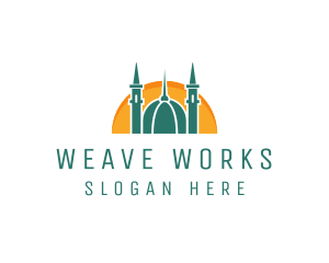 Islamic Mosque Religion logo design