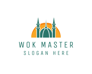 Islamic Mosque Religion logo design